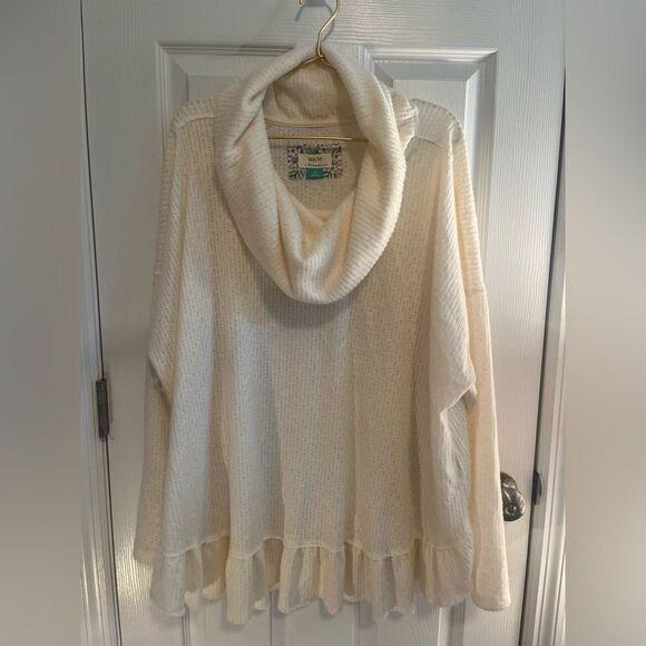 Anthropologie Maeve Cream Cowl Neck Sweater NWOT - Picture 2 of 6
